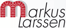 „Larssen Bau“-Logo, zur Startseite